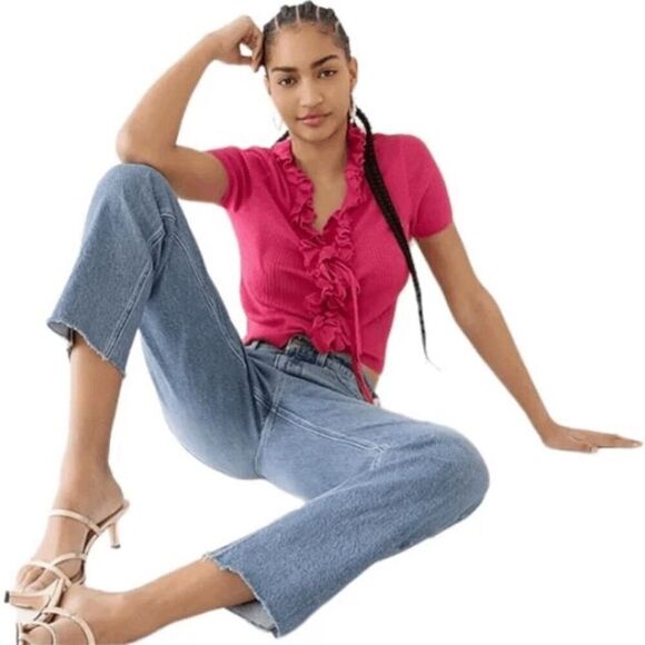 J. Crew Women's High-rise '90s Classic Straight-Fit Jean size 28 - Picture 1 of 12